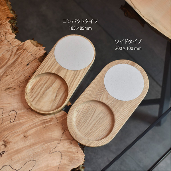 珪藻土コースター ワイド（オーク）｜BROTO PROJECT オンラインストア