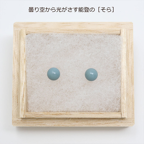 輪島でうまれた うるしのピアス BROTO PROJECT（ブロットプロジェクト）