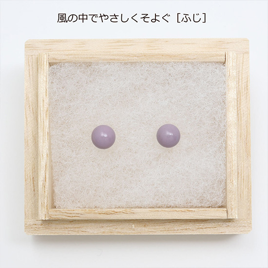 輪島でうまれた うるしのピアス BROTO PROJECT（ブロットプロジェクト）