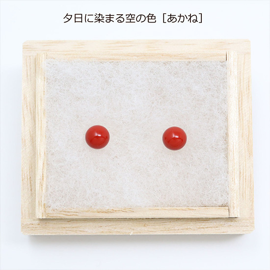輪島でうまれた うるしのピアス BROTO PROJECT（ブロットプロジェクト）