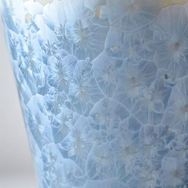 生涯を添い遂げるマグ 京焼 花結晶銀藤 BROTO PROJECT（ブロットプロジェクト）