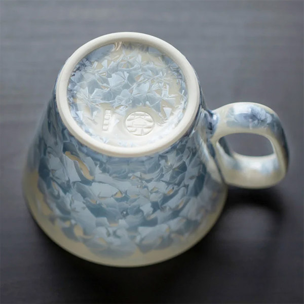生涯を添い遂げるマグ 京焼 花結晶銀藤 BROTO PROJECT（ブロットプロジェクト）