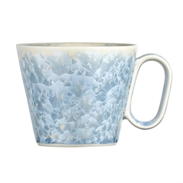 生涯を添い遂げるマグ 京焼 花結晶銀藤 BROTO PROJECT（ブロットプロジェクト）