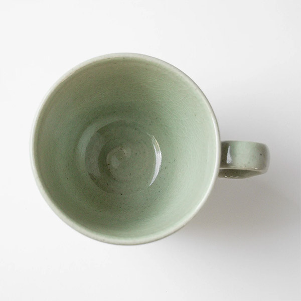 生涯を添い遂げるマグ 雄勝青瓷 セージグリーン BROTO PROJECT（ブロットプロジェクト）
