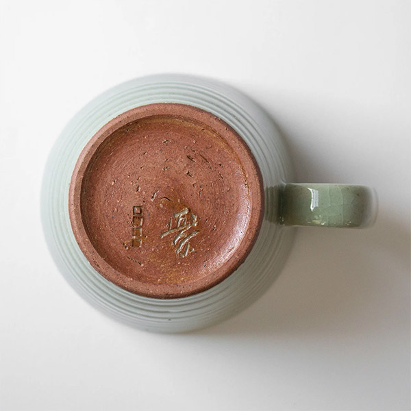生涯を添い遂げるマグ 雄勝青瓷 セージグリーン BROTO PROJECT（ブロットプロジェクト）