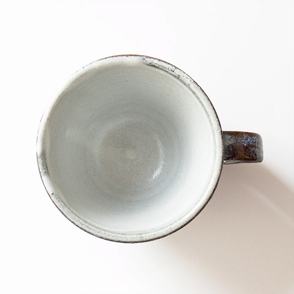 生涯を添い遂げるマグ 丹波焼 しのぎブルー BROTO PROJECT（ブロットプロジェクト）