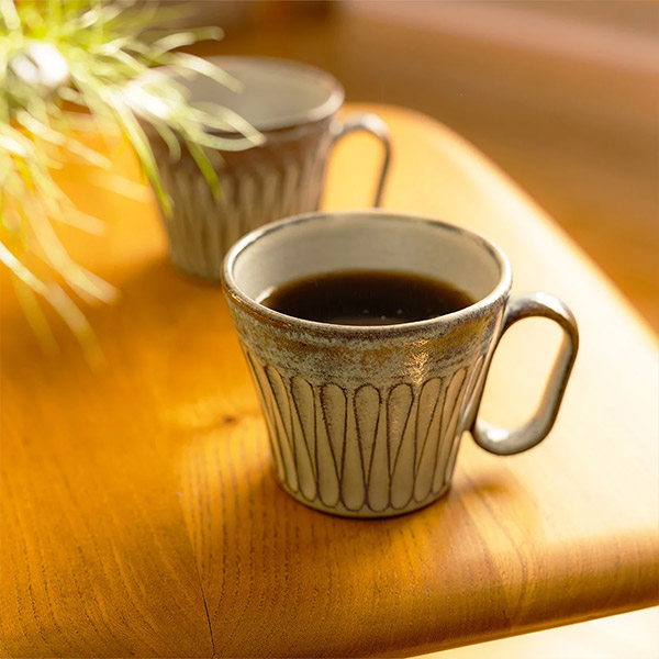 生涯を添い遂げるマグ 丹波焼 しのぎパープル BROTO PROJECT（ブロットプロジェクト）