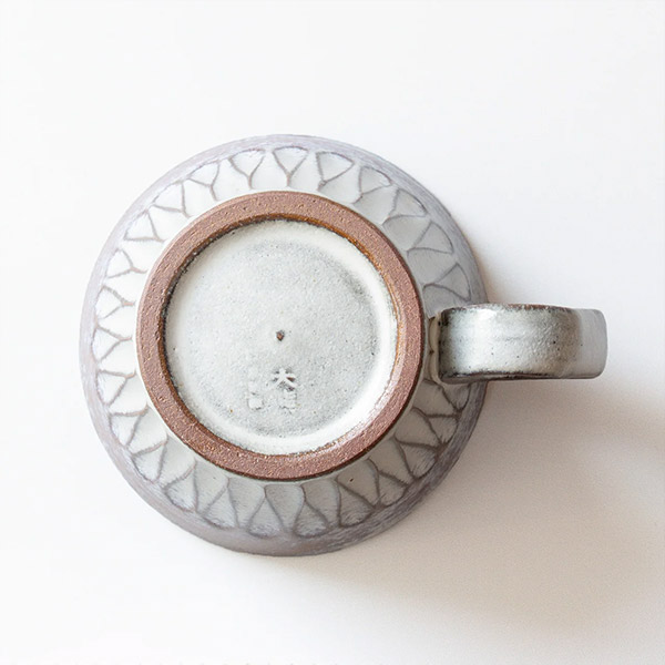 生涯を添い遂げるマグ 丹波焼 しのぎパープル BROTO PROJECT（ブロットプロジェクト）