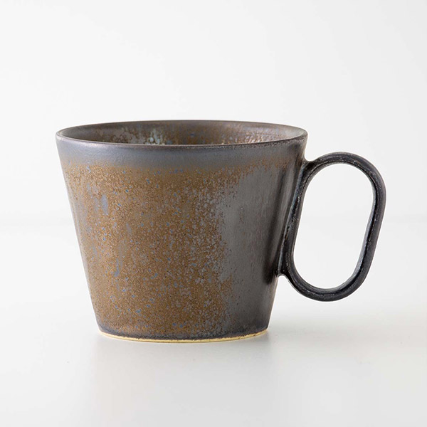 生涯を添い遂げるマグ 信楽焼 金彩