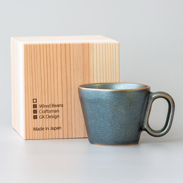 生涯を添い遂げるマグ 信楽焼 銀天目 BROTO PROJECT（ブロットプロジェクト）