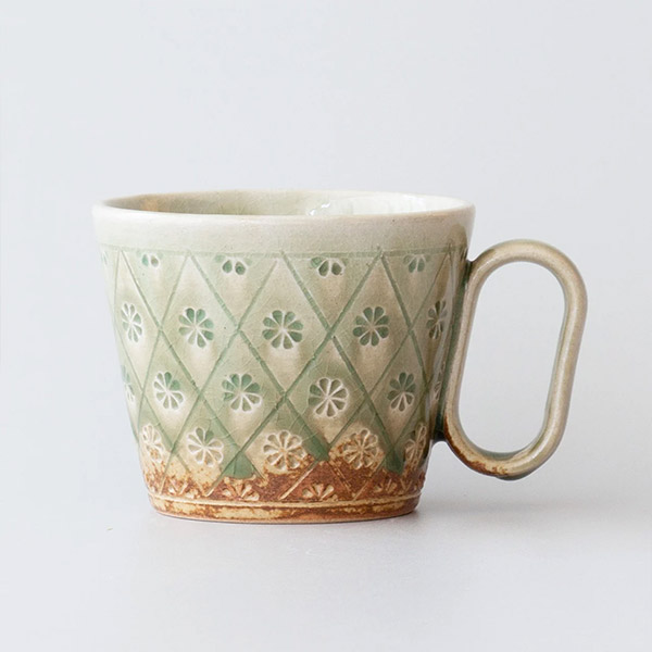 生涯を添い遂げるマグ 伊賀焼 香山窯 ビードロ