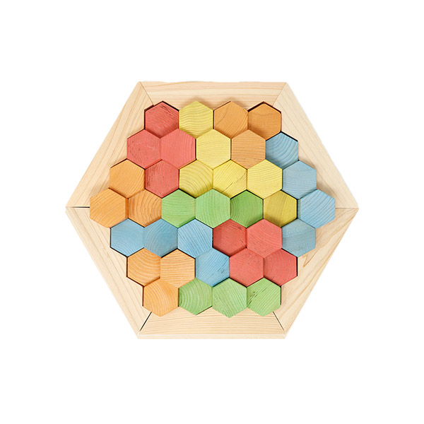 パズマグ™【マグネットおもちゃ・六角パズル】