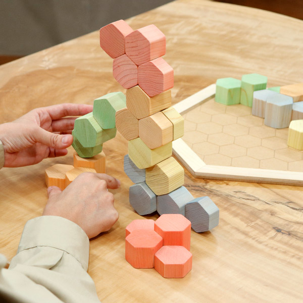 パズウッド™【六角パズル・積み木】 BROTO PROJECT（ブロットプロジェクト）