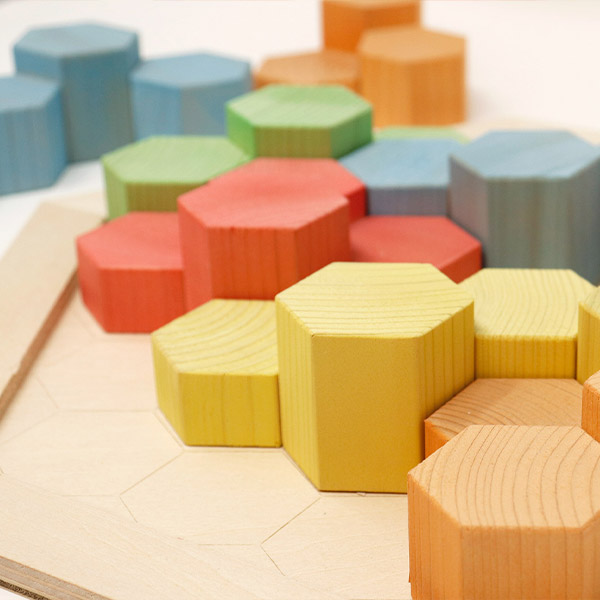 パズウッド™【六角パズル・積み木】 BROTO PROJECT（ブロットプロジェクト）