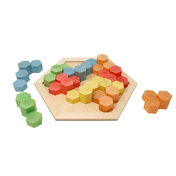 パズウッド™【六角パズル・積み木】 BROTO PROJECT（ブロットプロジェクト）