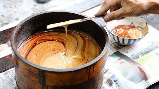 ヌシヤの漆